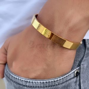 Mens Gold Bracelet