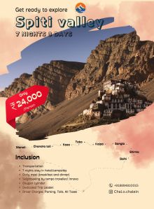 Spiti tour package