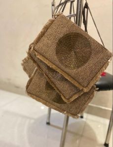 Jute Beaded Bag