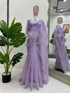 Organza Silk Saree