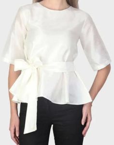 Ladies Casual Silk Top