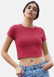 Ladies Cotton Crop Top