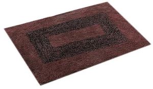 Brown Cotton Door Mat