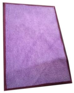 Purple Cotton Door Mat