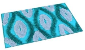 Sky Blue Cotton Door Mat