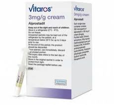 Alprostadil Vitaros 3mg Cream