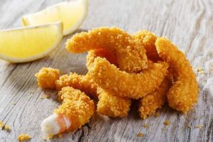 frozen breaded shrimp