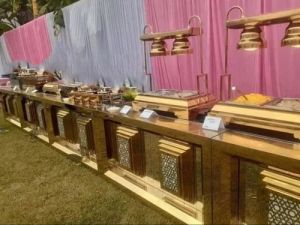 Stainless Steel Buffet Food Counter