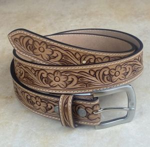 Western Leather Belt