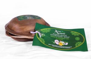 aswagandi handmade ayurvedic neem coconut beauty soap