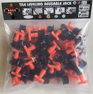 Tile leveling reusable jack