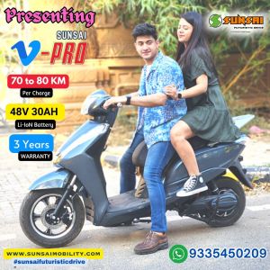 v pro 60v electric scooty