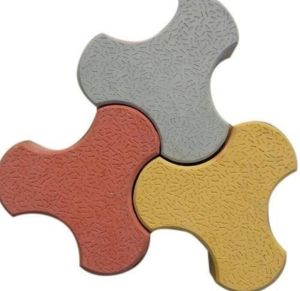 60mm milano interlock tiles