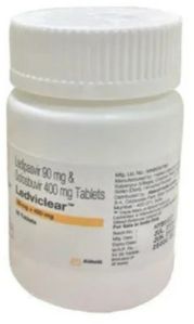 Ledviclear Ledipasvir Sofosbvir Tablet