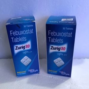 Zurig 80mg Tablets