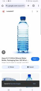 Mineral Bottled Water