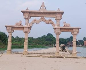 Sandstone Temple Gate