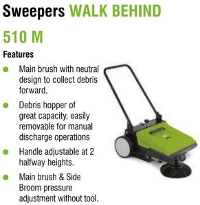 IPC Walk Behind Sweeper