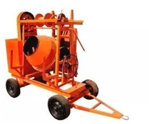 Vkj Make Concrete Mixer Machine Without Hopper and With Lift