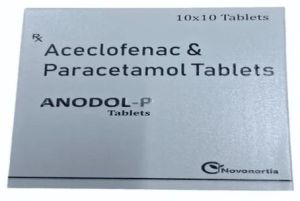 Anodol P Aceclofenac Paracetamol Tablet