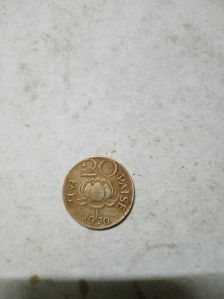 20 paisa old coin