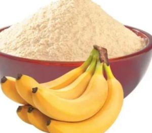 dried banana powder