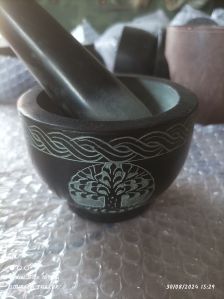 ks484 marble mortar pestle set