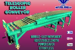 telescopic roller conveyor