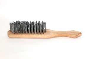 1.5 Inch Wooden Handle Steel Wire Brush