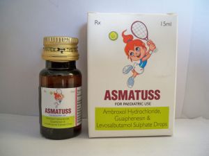 Ambroxol hydrochloride Levosalbutamol Sulphate Guaiphenesin drops