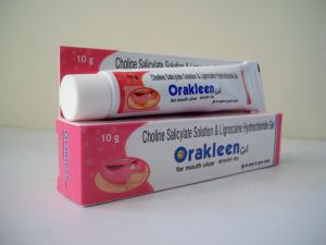 mouth ulcer gel