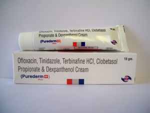 Ofloxacin Tinidazole,Terbinafine Clobetasol Propionate Dexpanthenol cream