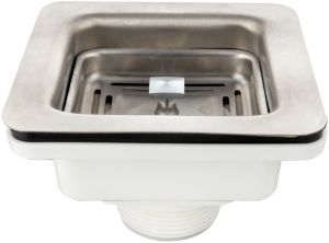 Square Sink Waste Coupling