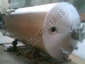 Horizontal Stainless Steel Tank