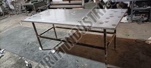 Stainless Steel Canteen Table & Chair Set