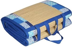 handmade natural korai grass bad travelling yoga mat