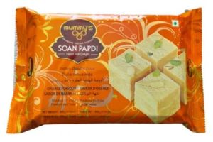 Orange Soan Papdi