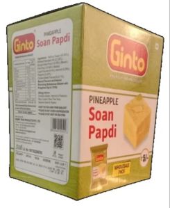Ginto Pine Apple Soan Papdi