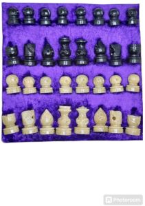 MARBLE CHESS BOARD 12 INCHS