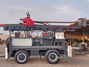 trolley mounted DTH machine