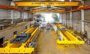 double beam eot crane