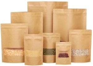 KRAFT PAPER STANDUP POUCH