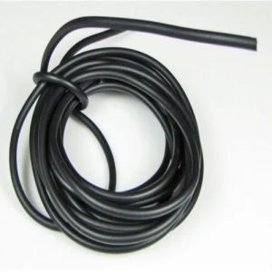 Black Silicone Rubber Cord