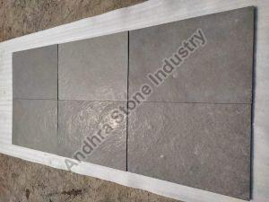 Polished Kurnool Grey Leather Finish Stone