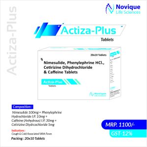 Nimesulide & Paracetamol Tablets