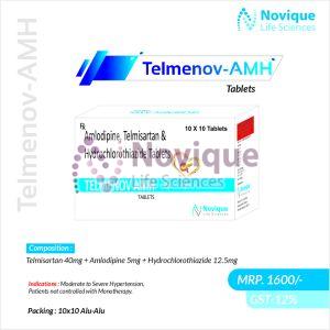 Amlodipine, Telmisartan and Hydrochlorothiazide Tablets