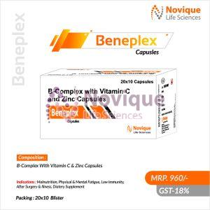 B-Complex with Vitamin C and Zinc Capsules