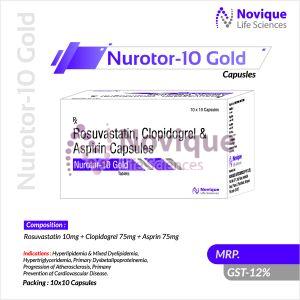 Rosuvastatin Clopidogrel and Aspirin Capsules