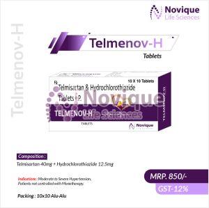 Telmisartan and Hydrochlorothiazide Tablets