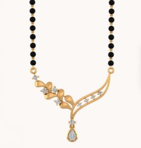 Diamond Mangalsutra Set